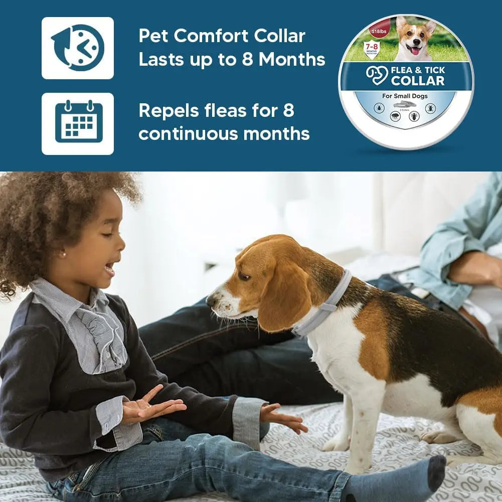 Effective Flea and Tick Premium Collar for Small Dogs