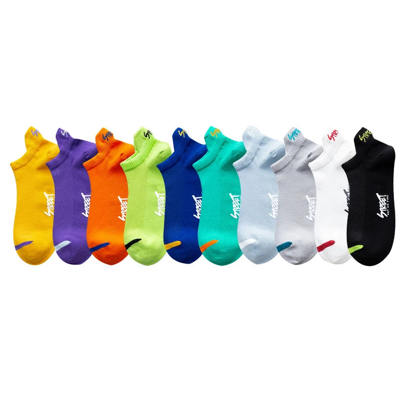 Breathable Mesh Ankle Socks for Men and Women Lightweight Sports Socks