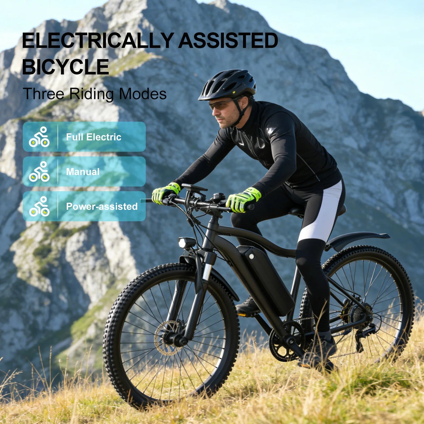 Toofly Electric Mountain Bike 500W With Removable 48V Battery