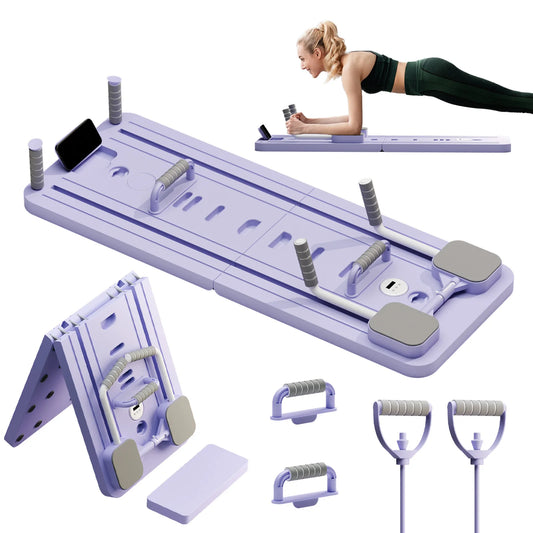 Ab Board Adjustable Training System With Resistance Bands Home Office