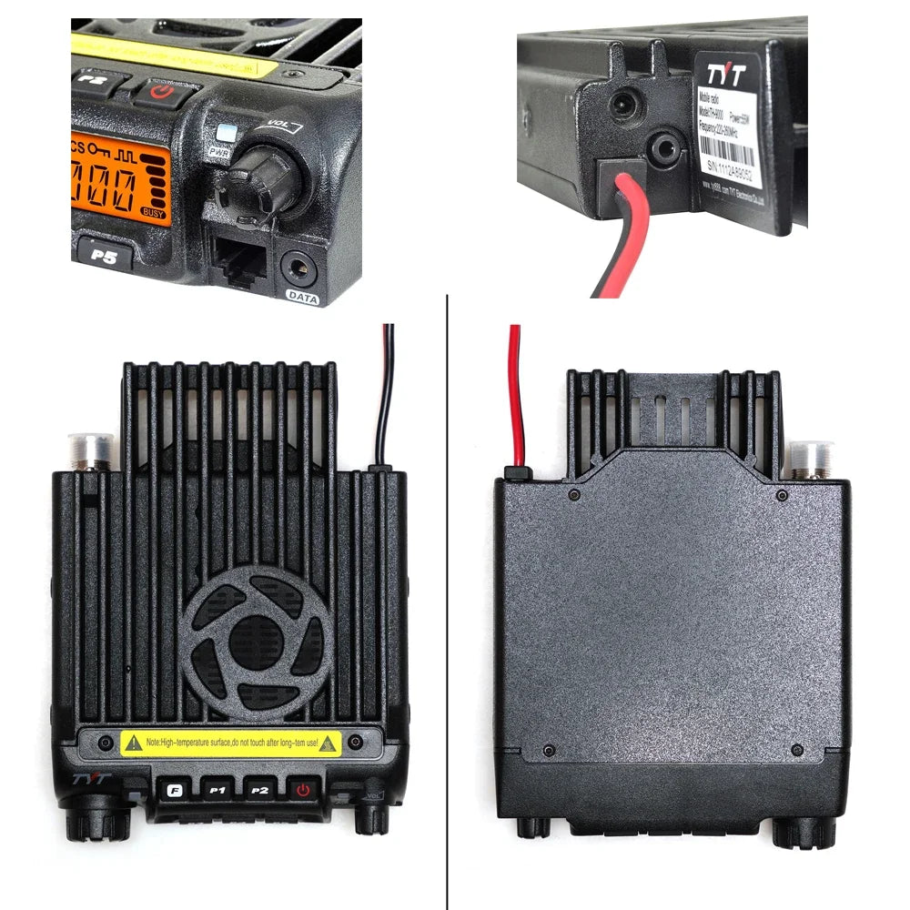 TYT TH-9000D 220-260MHz Mobile Radio Transceiver 50W