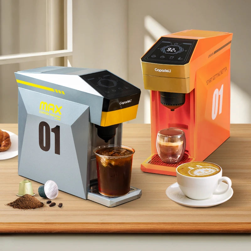 Capadeli 4-In-1 Espresso Machine For K Cup Pods And Ground Coffee