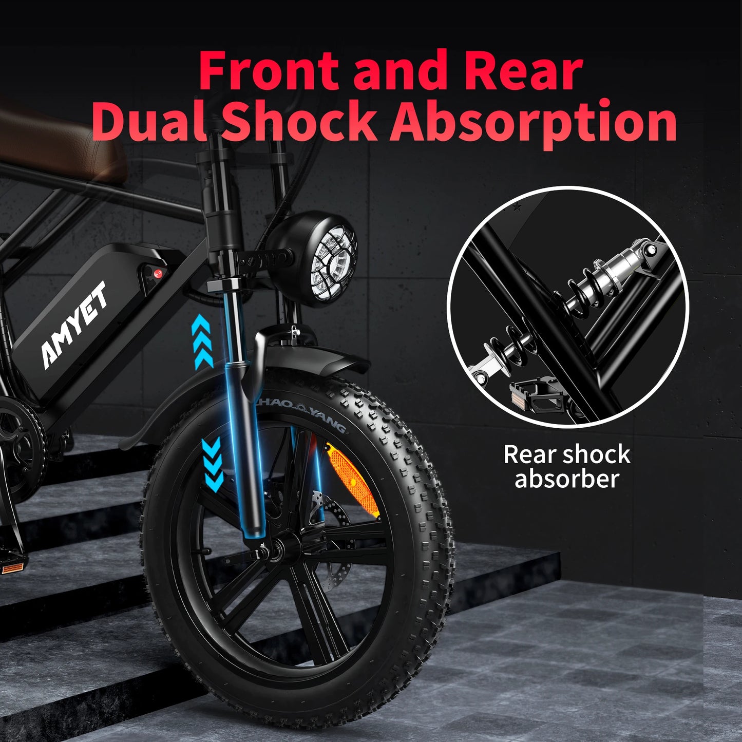 AMYET V9 G60 1000W Electric Mountain Bicycle