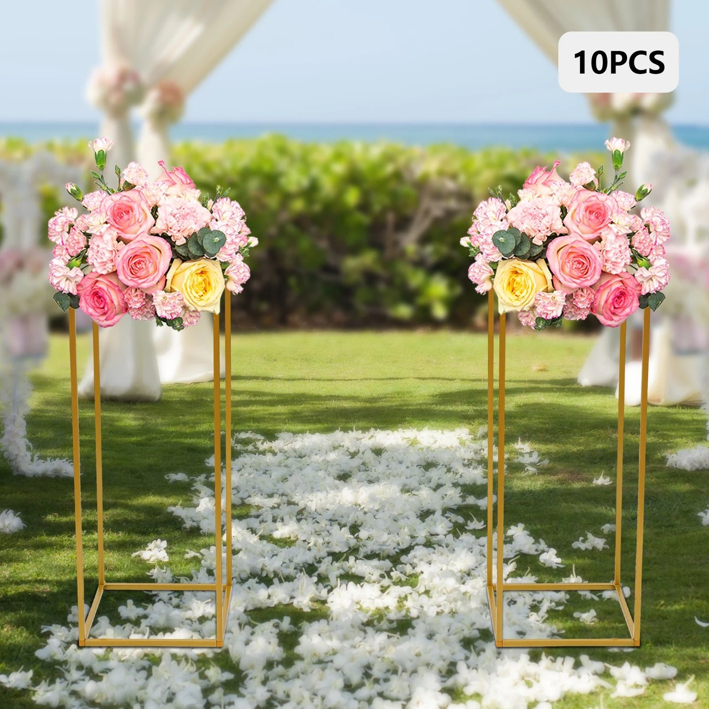 Iron Flower Rack For Weddings And Events Home Decor