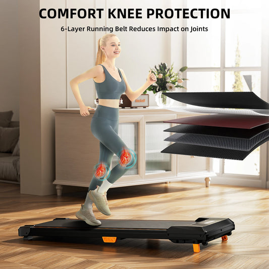Under Desk Treadmill With Incline For Home Use Quiet