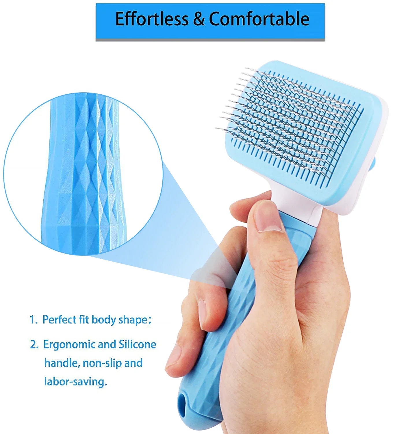 Dog Hair Remover Brush Grooming Comb For Dogs And Cats