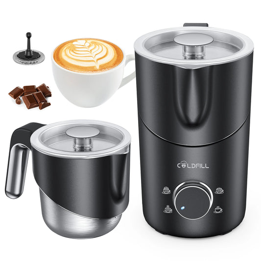 UHOST Milk Frother And Steamer 8in1 Electric For Coffee