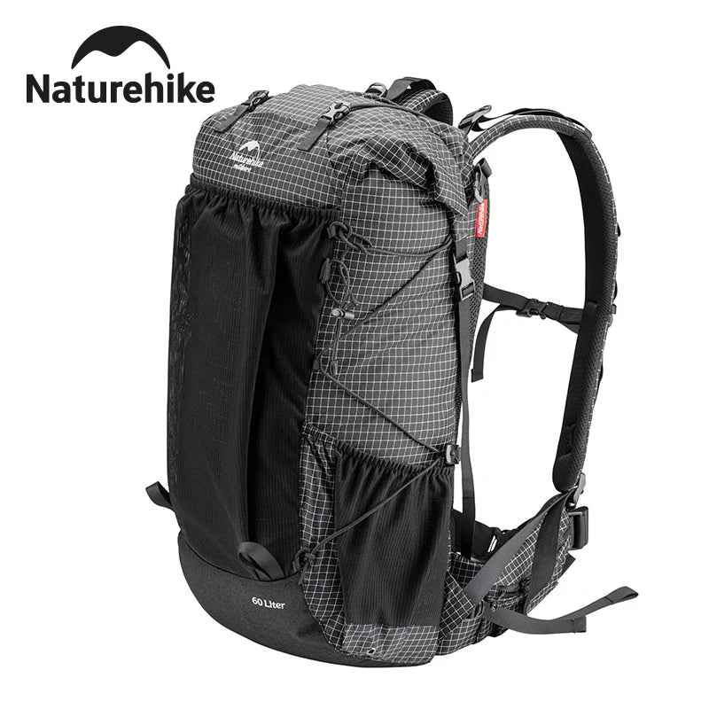 Naturehike Waterproof Mountain Backpack For Hiking Travel With Rain Cover