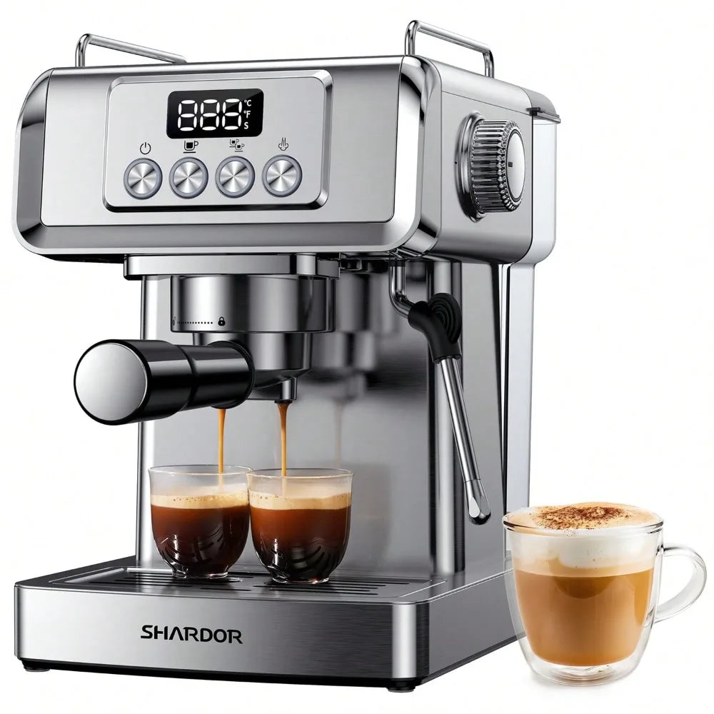 Espresso Machine 20 Bar With Milk Frother Steam Wand