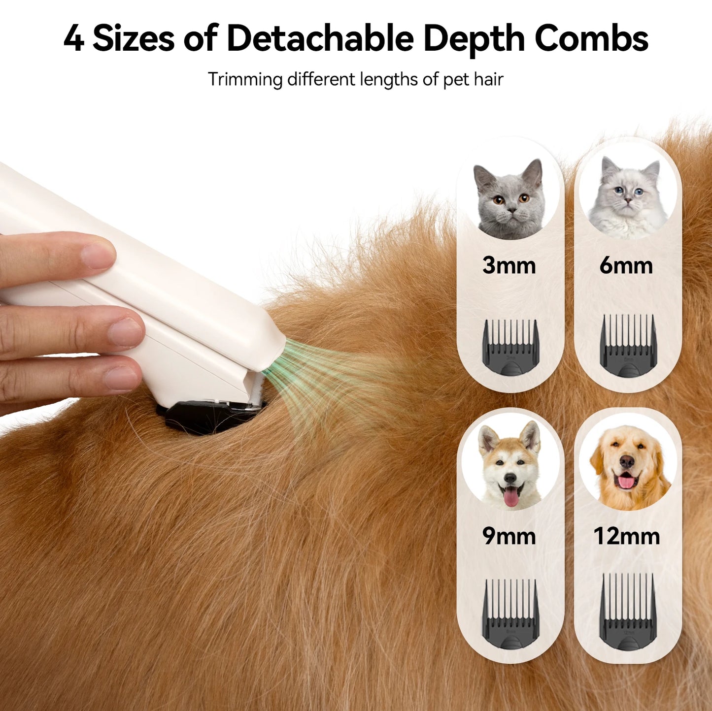 P1 Pet Grooming Vacuum and Hair Dryer With Adjustable Speed