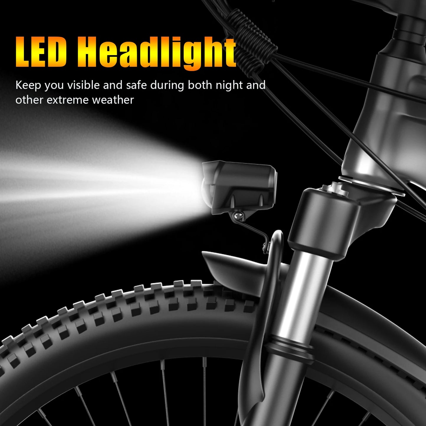 UPlee G73 Electric Bike 740W 48V Lithium Battery Fat Tire