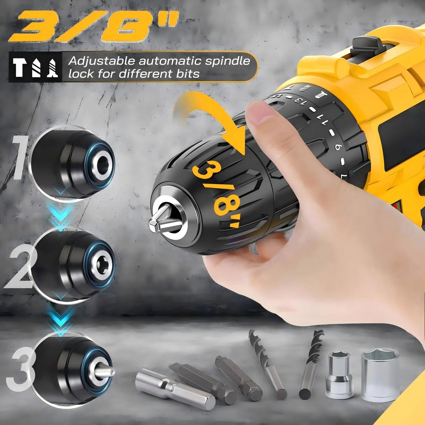 78 Piece Tool Set Kit With Professional Hand Tools Carry Case