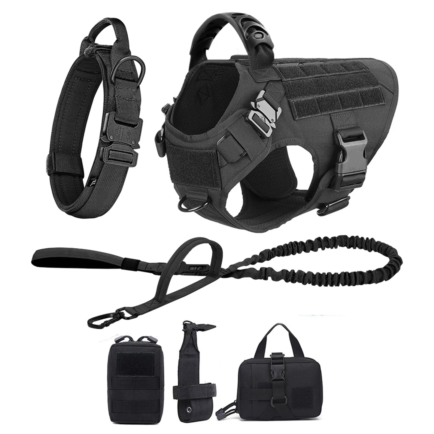PETRAVELCN Dog Harness Vest And Leash Set For Training And Walking