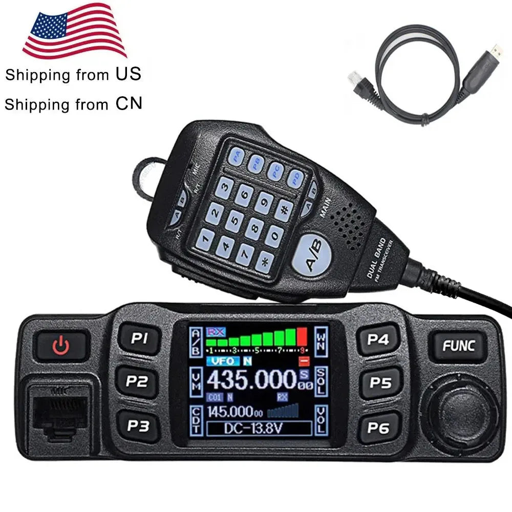 AnyTone AT-778UV 25W Dual Band Amateur Radio Walkie Talkie