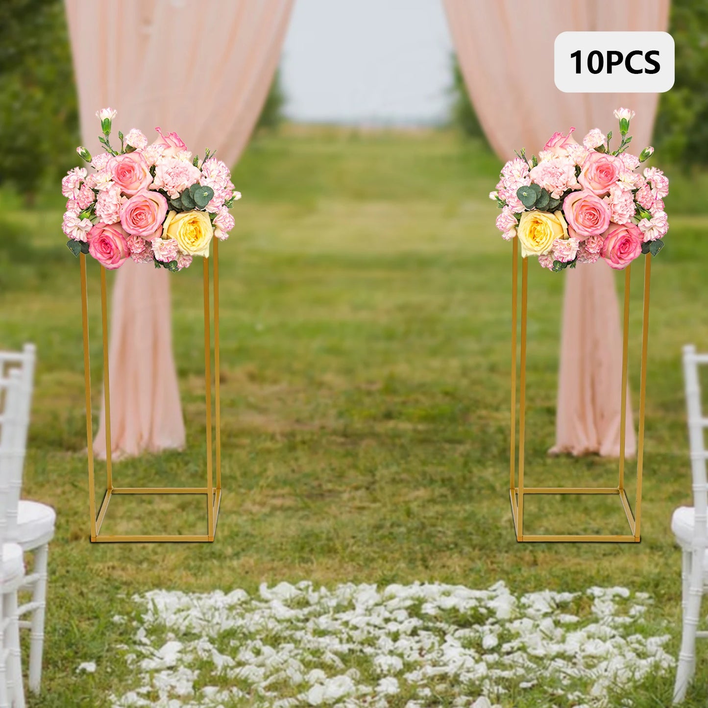 Iron Flower Rack For Weddings And Events Home Decor