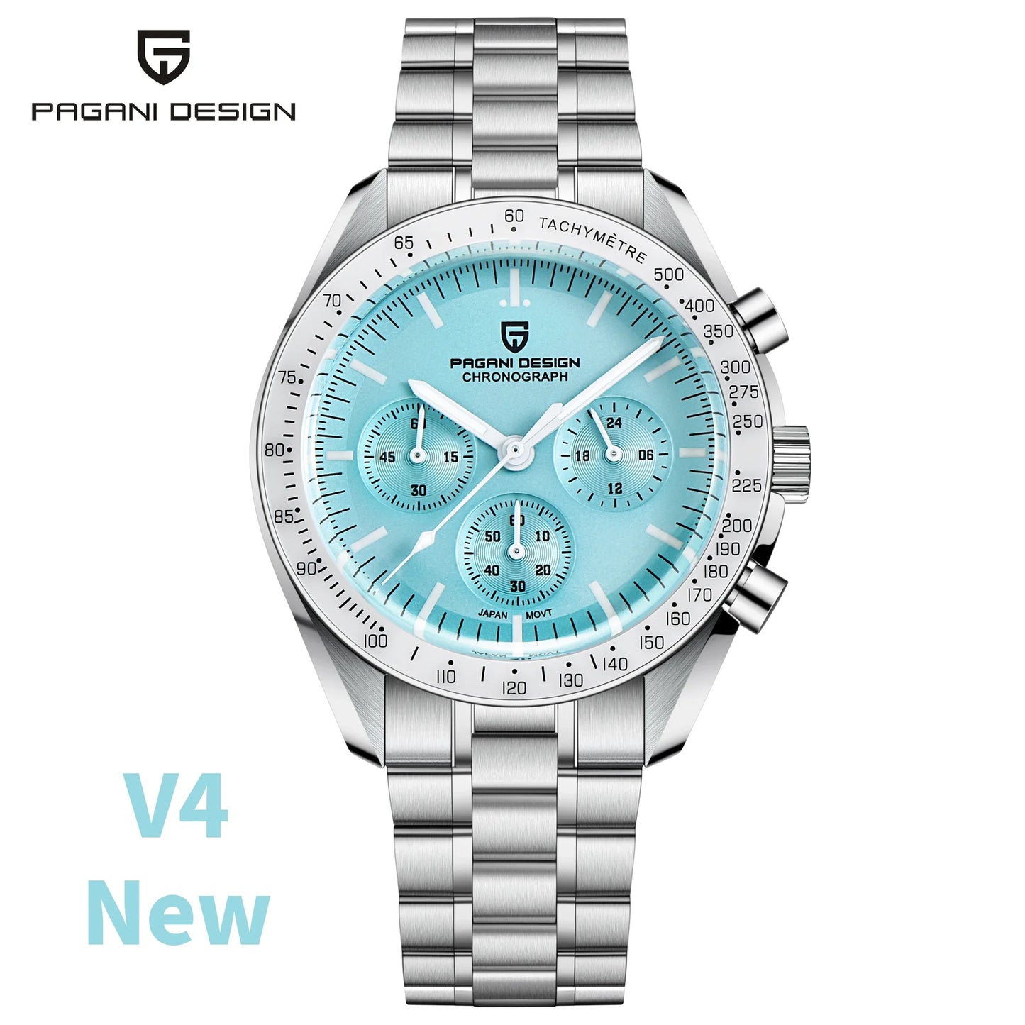 Pagani Design PD1701 Men's Sport Chronograph Quartz Watch 100M