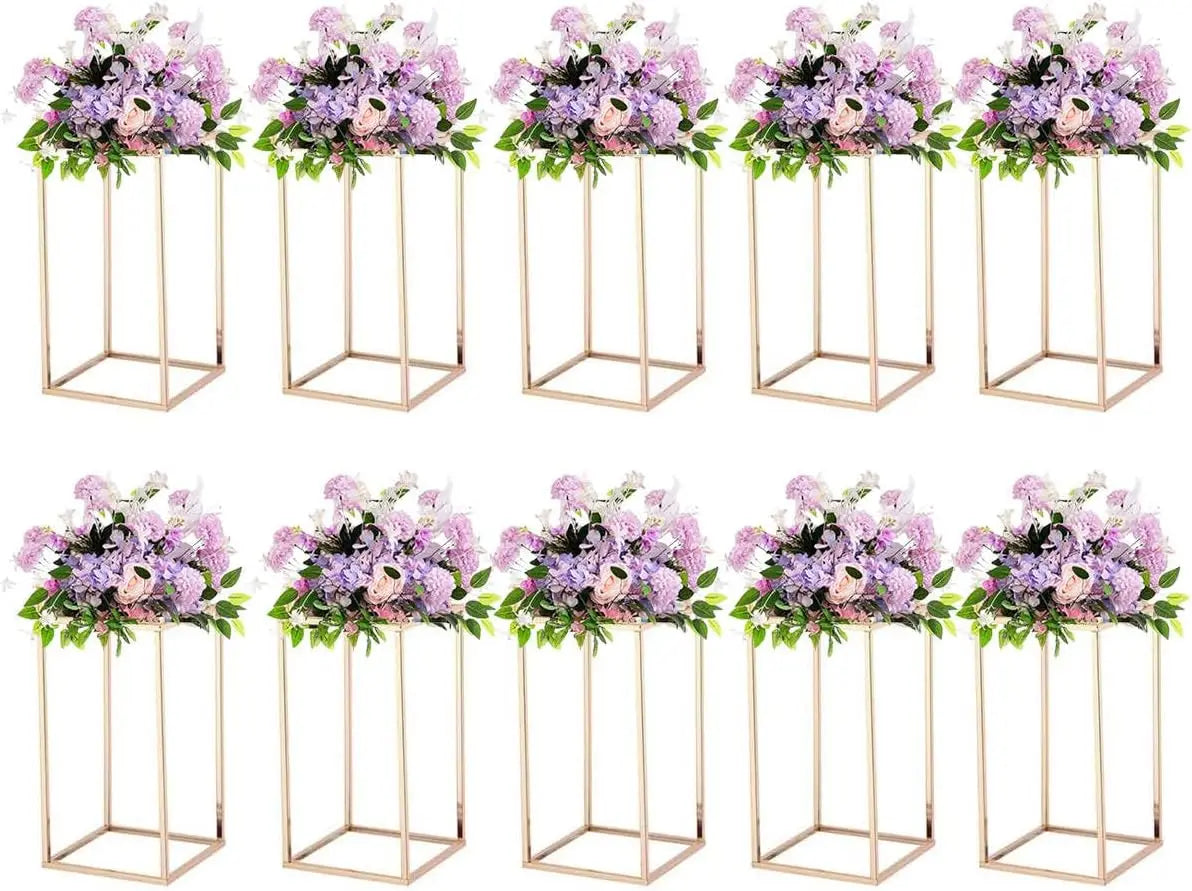 Wedding Table Centerpiece Metal Flower Vase For Party Decor