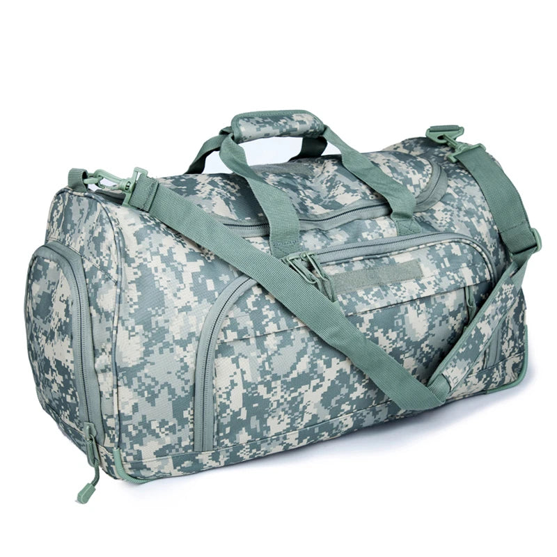 LQARMY Waterproof Gym Bag Military Tactical Duffle For Travel