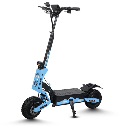 Arwibon 5600W Dual Motor Electric Scooter With Folding Seat