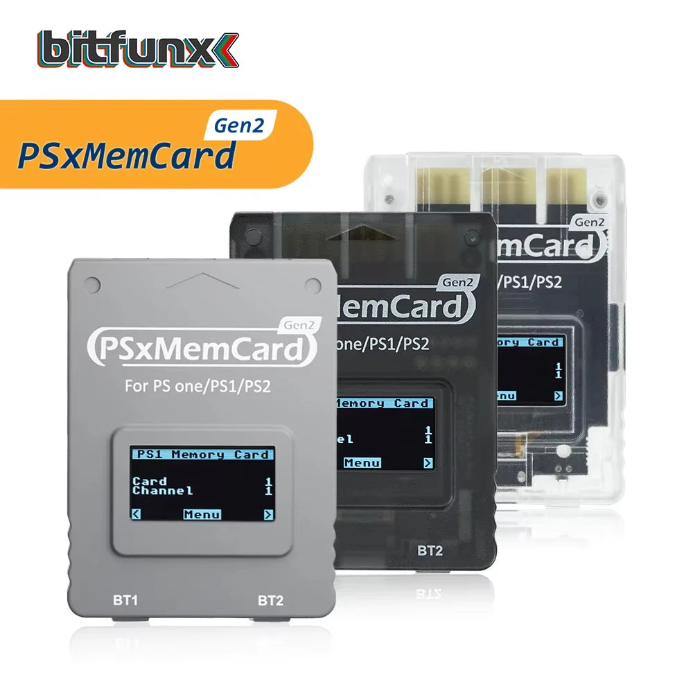 BitFunx PSxMemCard Gen2 SD2PSX With MicroSD Card For PlayStation