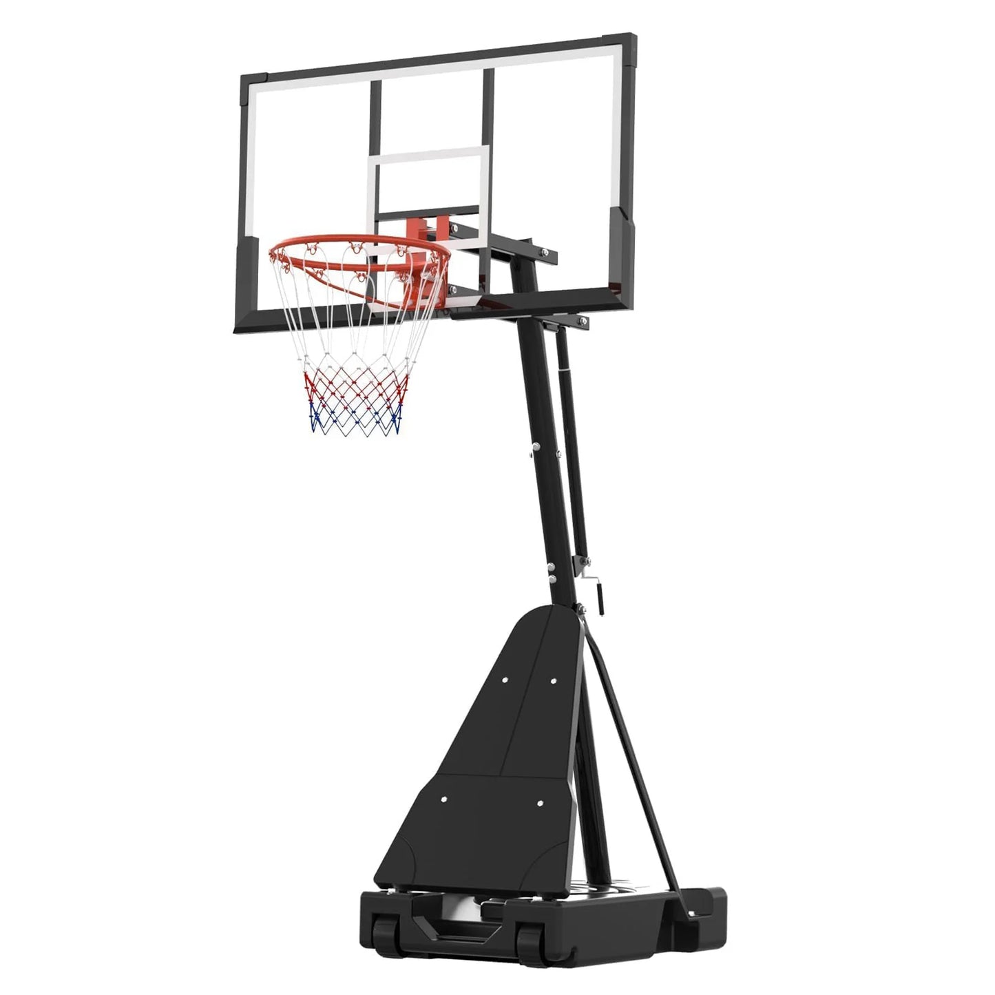 HiMISS Portable Basketball Hoop System with Adjustable Height Outdoor