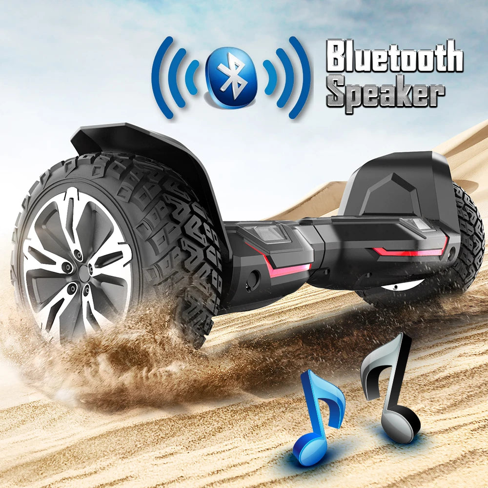 Warrior Off-Road Self-Balancing Scooter With Music Speaker LED
