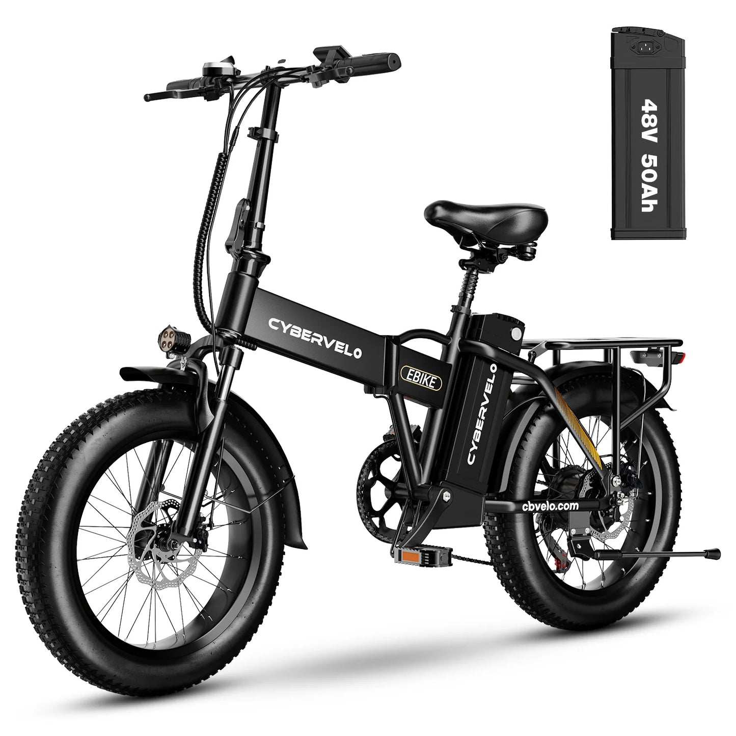 CYBERVELO EK4 Electric Folding Bike 1000W 48V 20Ah Ebike