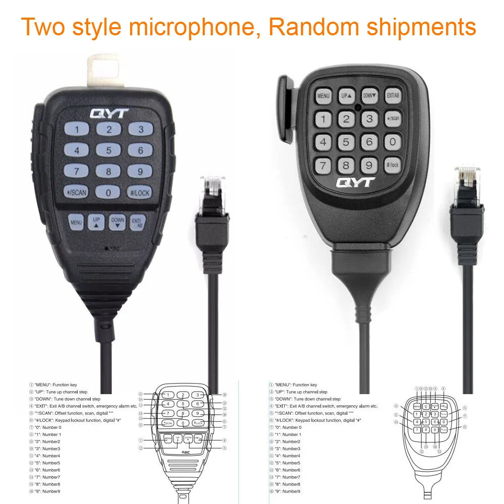 QYT KT-7900D Quad Band 25W UV Transceiver For Radio Enthusiasts
