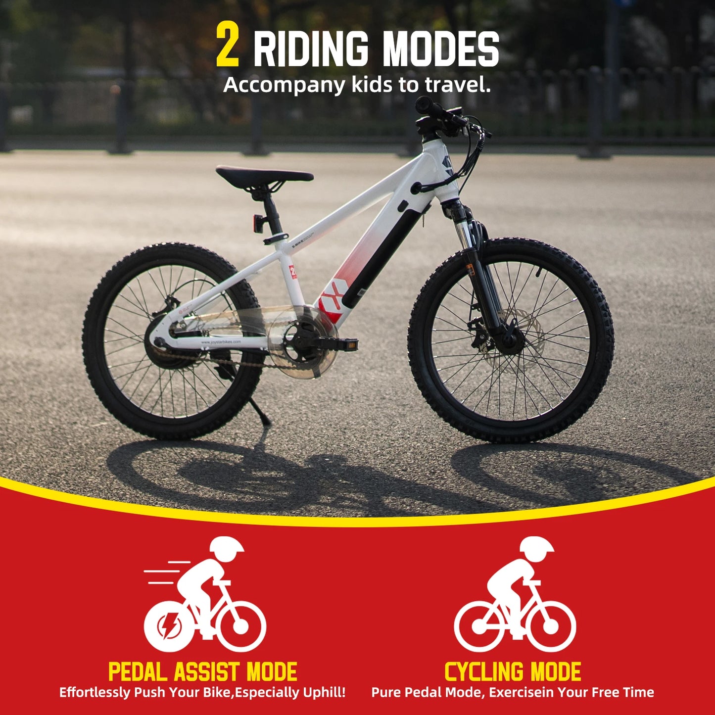 JOYSTAR 250W Electric Bike For Kids And Teens