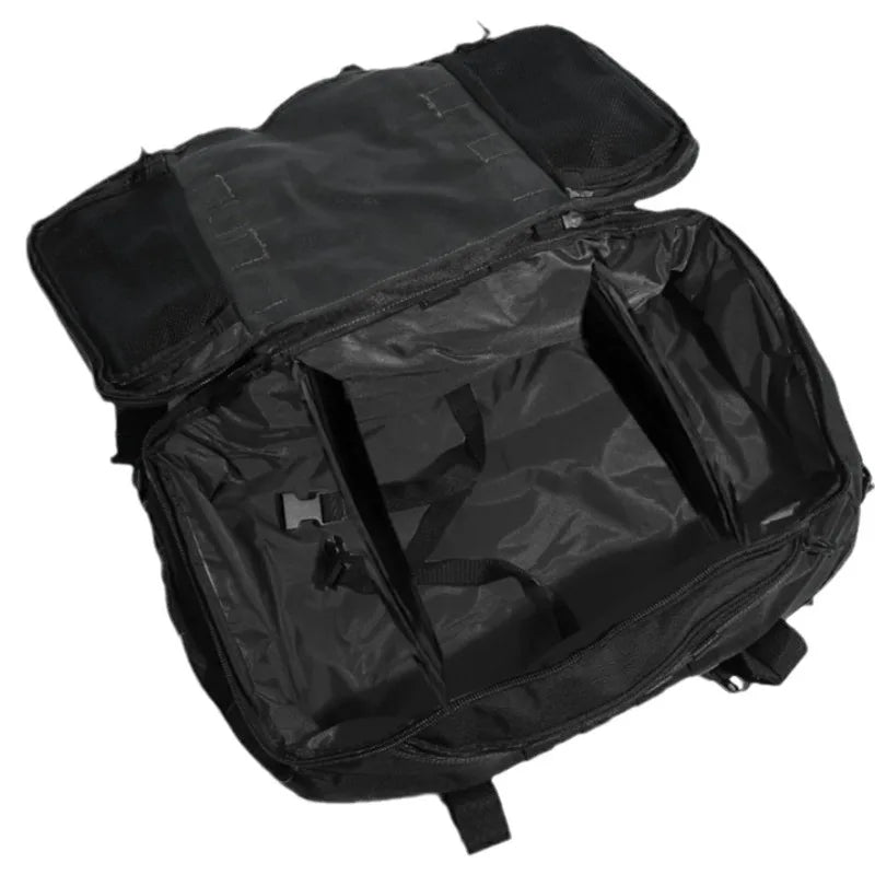 LQARMYCN 3 Way Duffle Bag Backpack Crossbody Travel