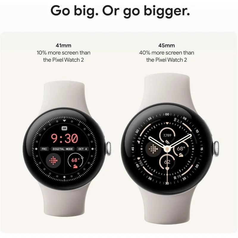JHLU Google Pixel Watch 3 Smartwatch With Heart Rate Tracking