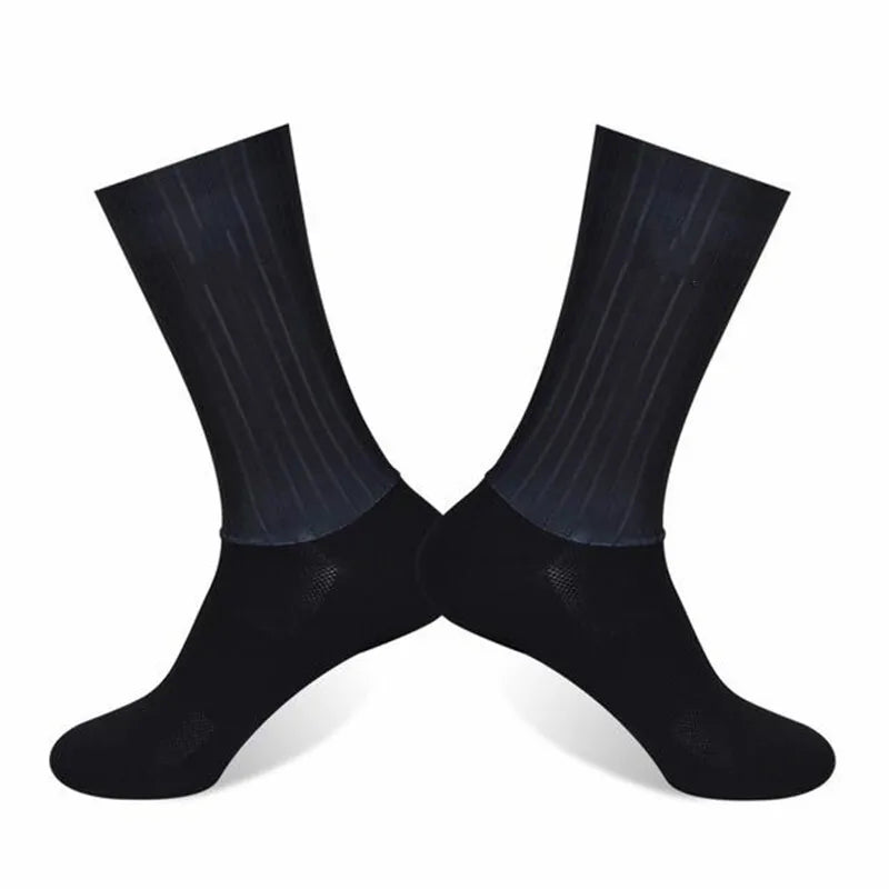 Whiteline Aero Anti Slip Silicone Summer Cycling Socks For Men