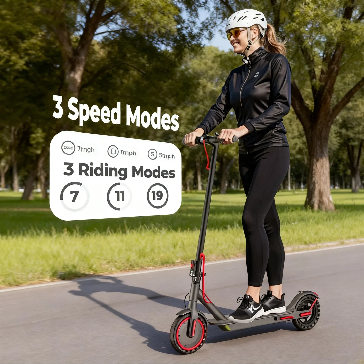 Ladped LP60 Electric Scooter 350W 19 MPH 16 Mile Range