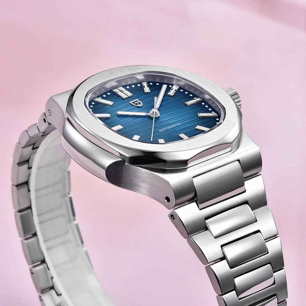 PAGANI DESIGN Automatic Watch For Men Stainless Steel Sports Luxury
