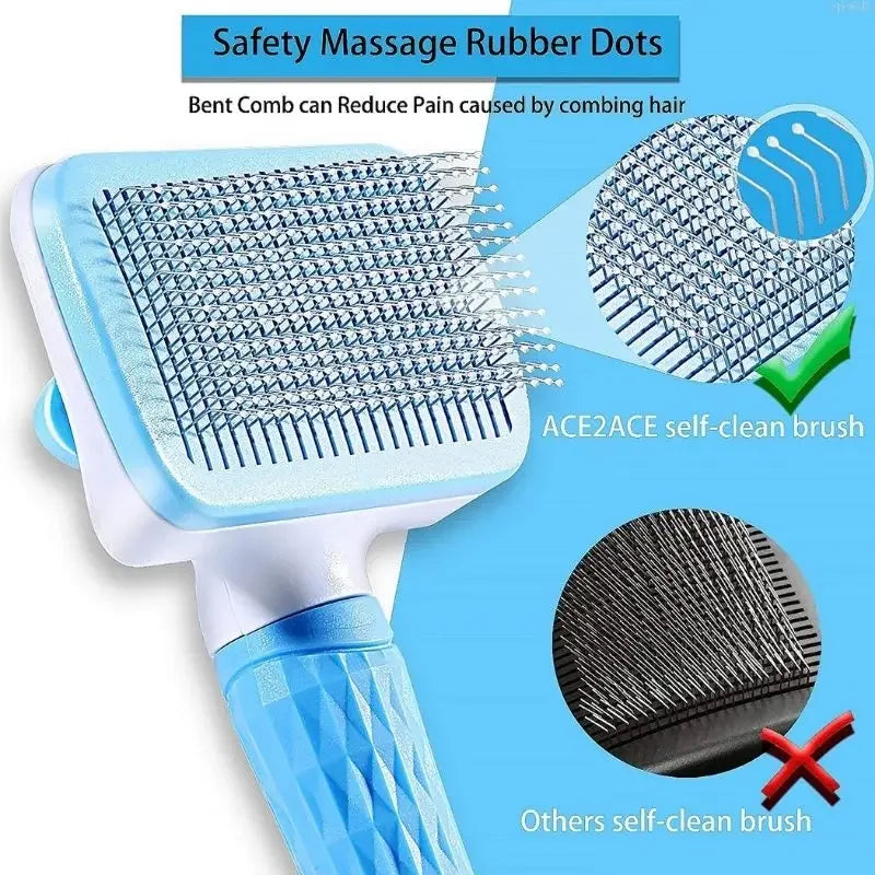 Dog Hair Remover Brush Grooming Comb For Dogs And Cats