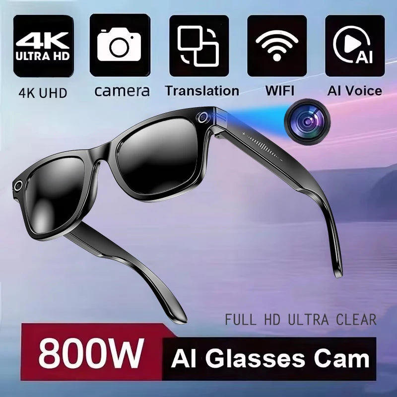 GUHUAVMI AI Glasses With Translation And Video Recording