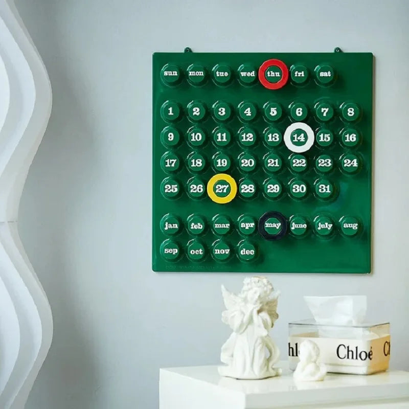 Medieval Ringdate Perpetual Calendar Home Decor Ornament
