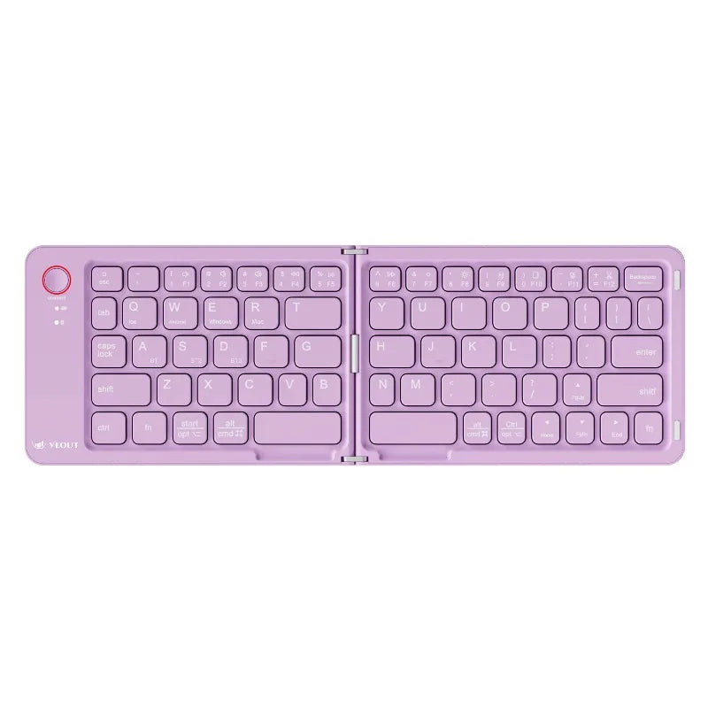 E4 Wireless Folding Keyboard For Mobile Devices With USB Interface