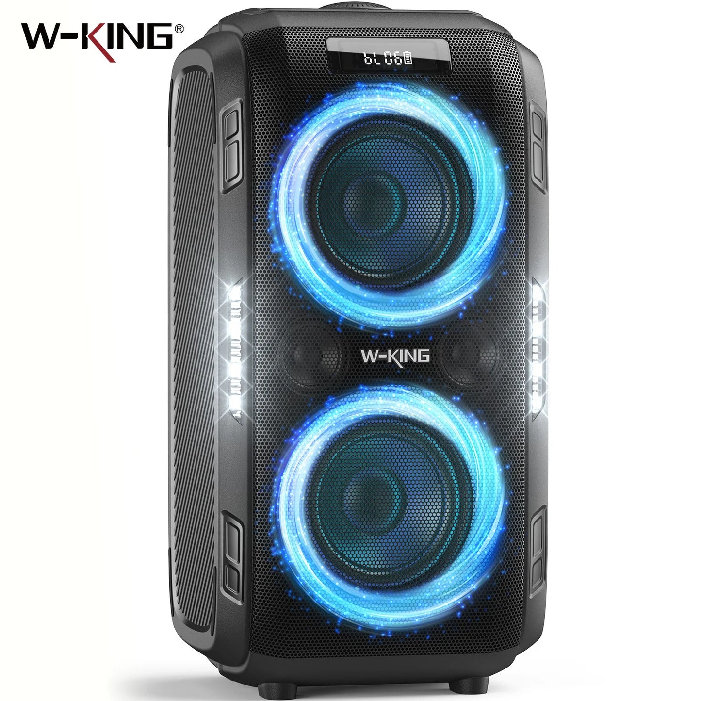 W-King 250W Peak Bluetooth Speaker With Custom Bass