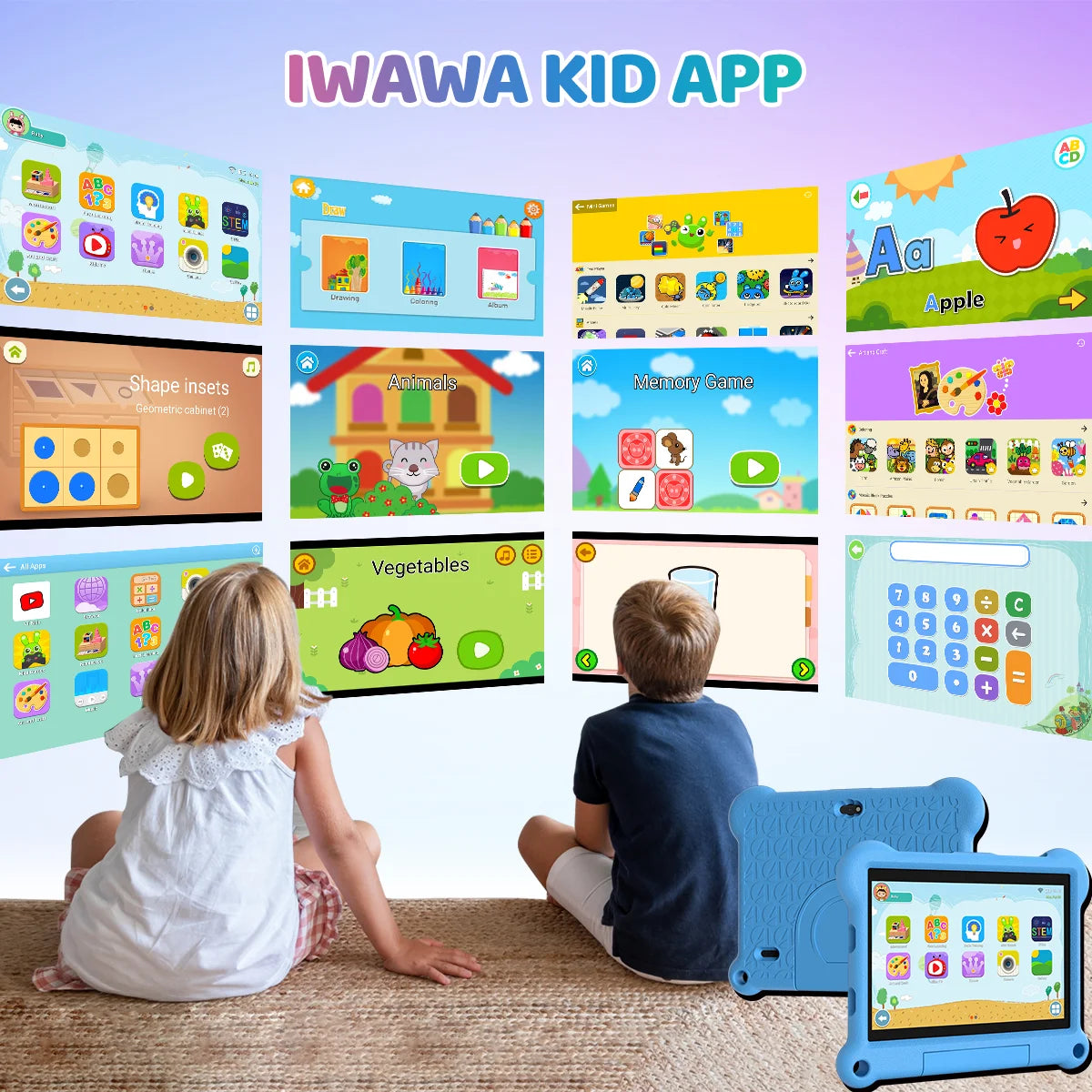 Kids Tablet Android 14 With 4GB RAM And 64GB Storage