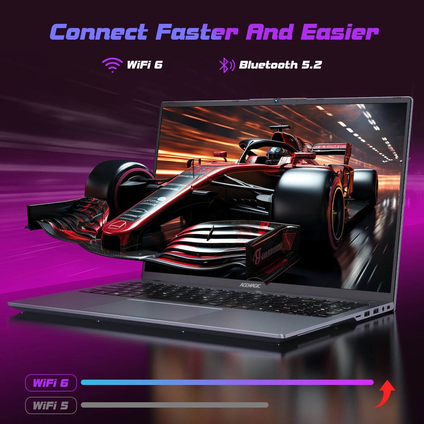 Acemagic Ryzen 9 Gaming Laptop Featuring Radeon Graphics