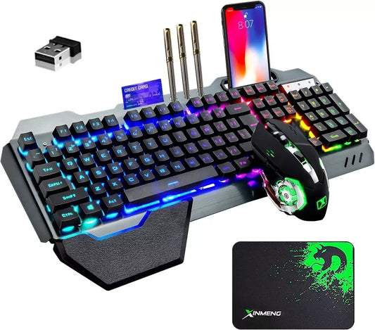 Ziyoulang Wireless Keyboard And Mouse Set With Backlight