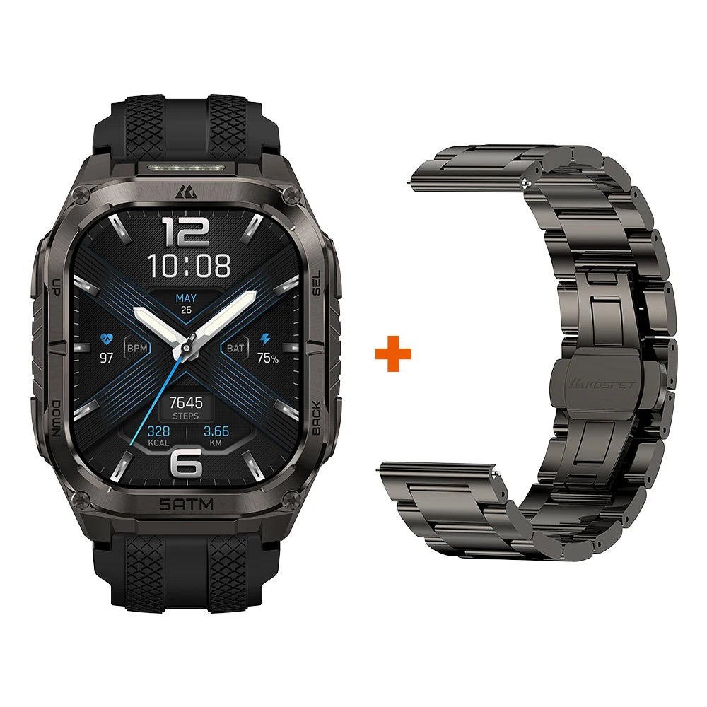 Kospet Tank M4C GPS Smartwatch With Health Tracking
