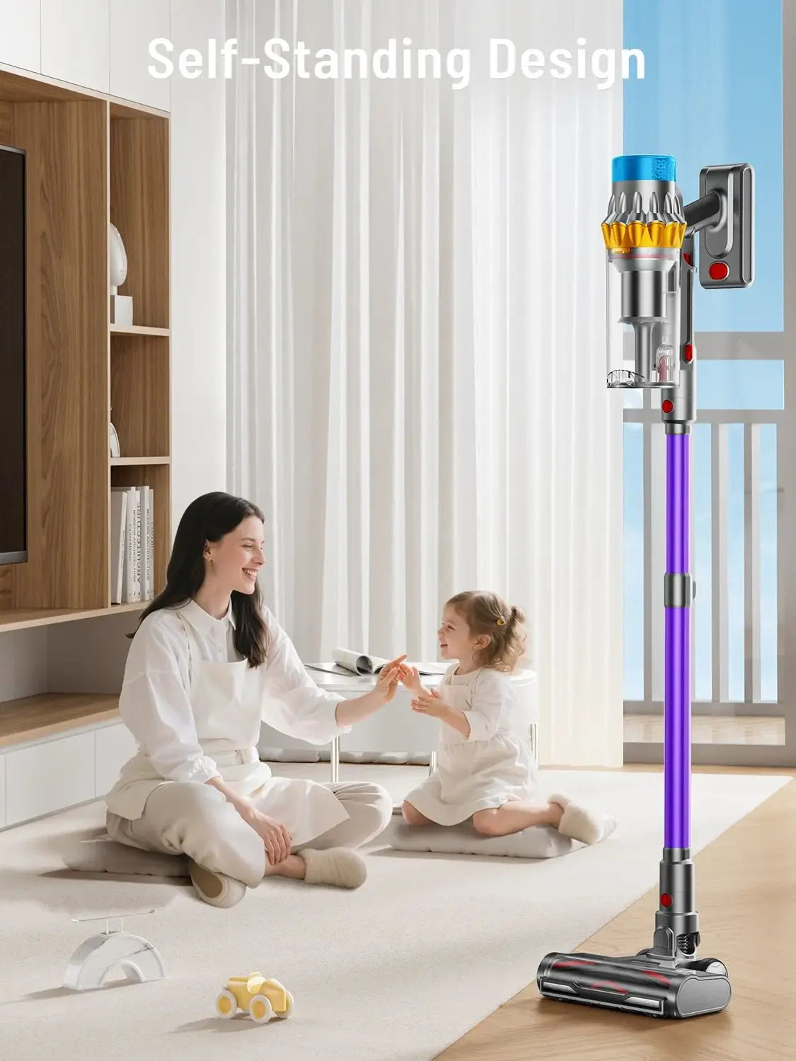 VAKERR X15 Pro Cordless Vacuum Cleaner 65KPa Strong Suction