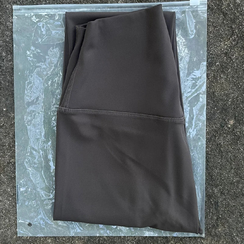 Women High Waist Yoga Leggings Breathable Nylon Tights