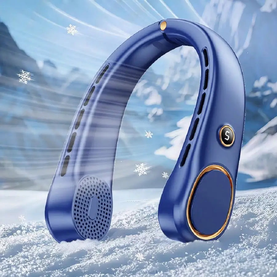 Portable Neck Fan 360 Degree Airflow With 3000mAh Battery