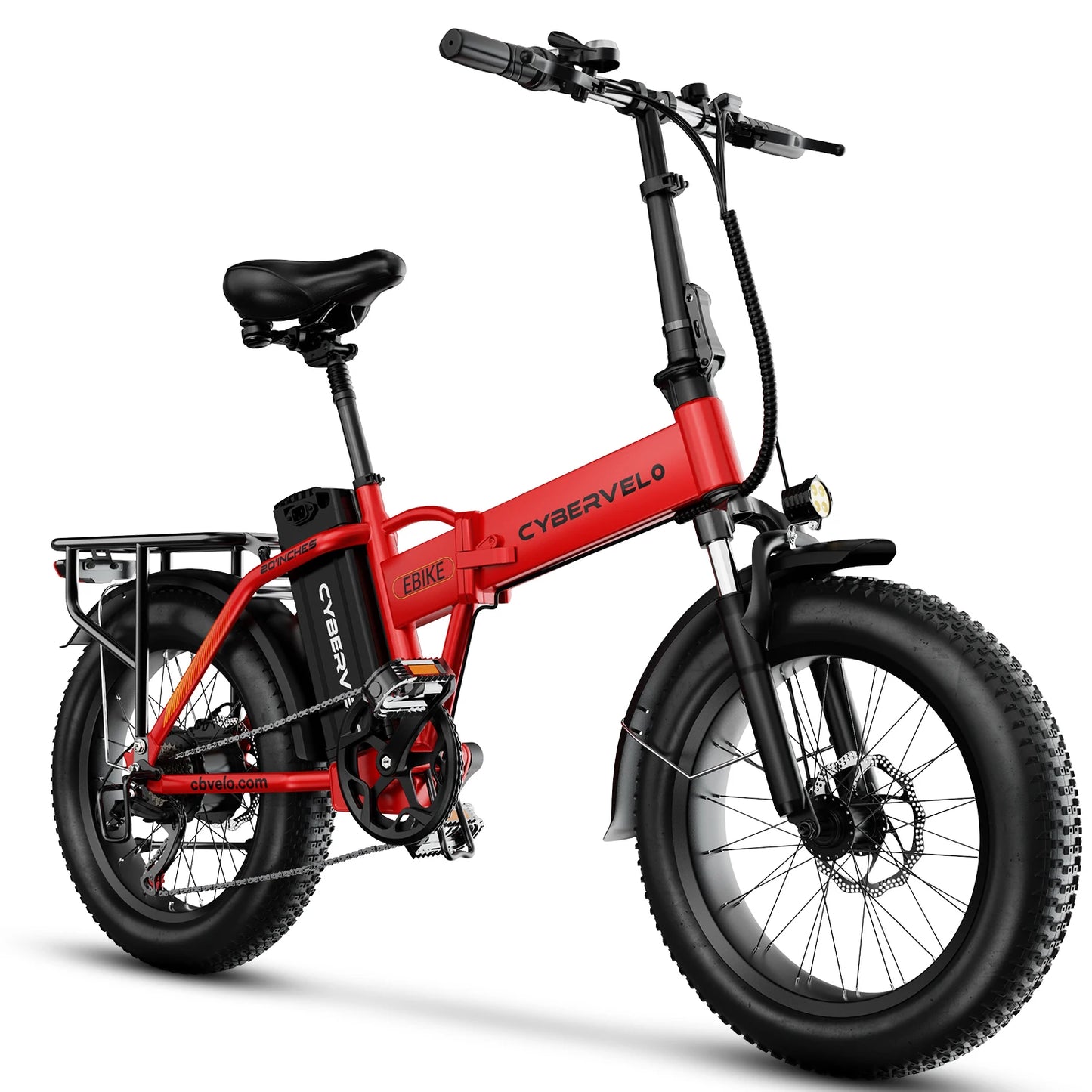 Cybervelo EK4 Folding Electric Bike 1000W 48V 20Ah 30 MPH
