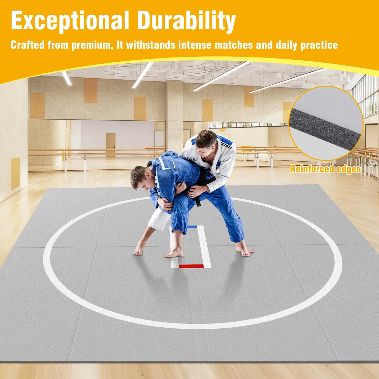 Jiu Jitsu Wrestle Mats Anti Slip Training Mat For Grappling