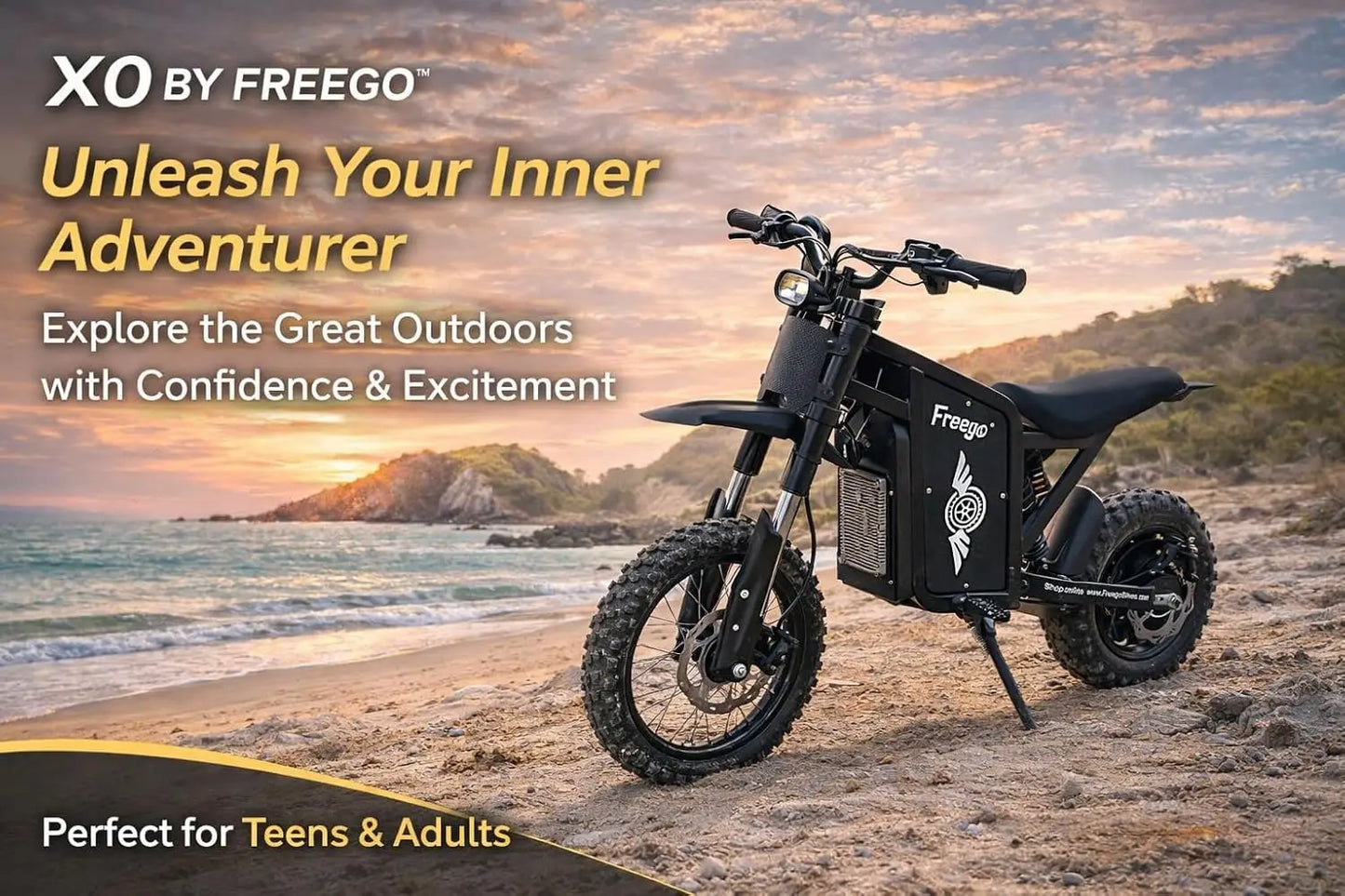 Freego X0 Electric Dirt Bike For Adults With 3600W Motor