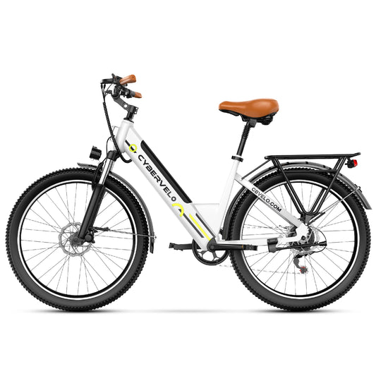 Cybervelo Urban Commute EBike EK2 48V 1000W Peak Motor